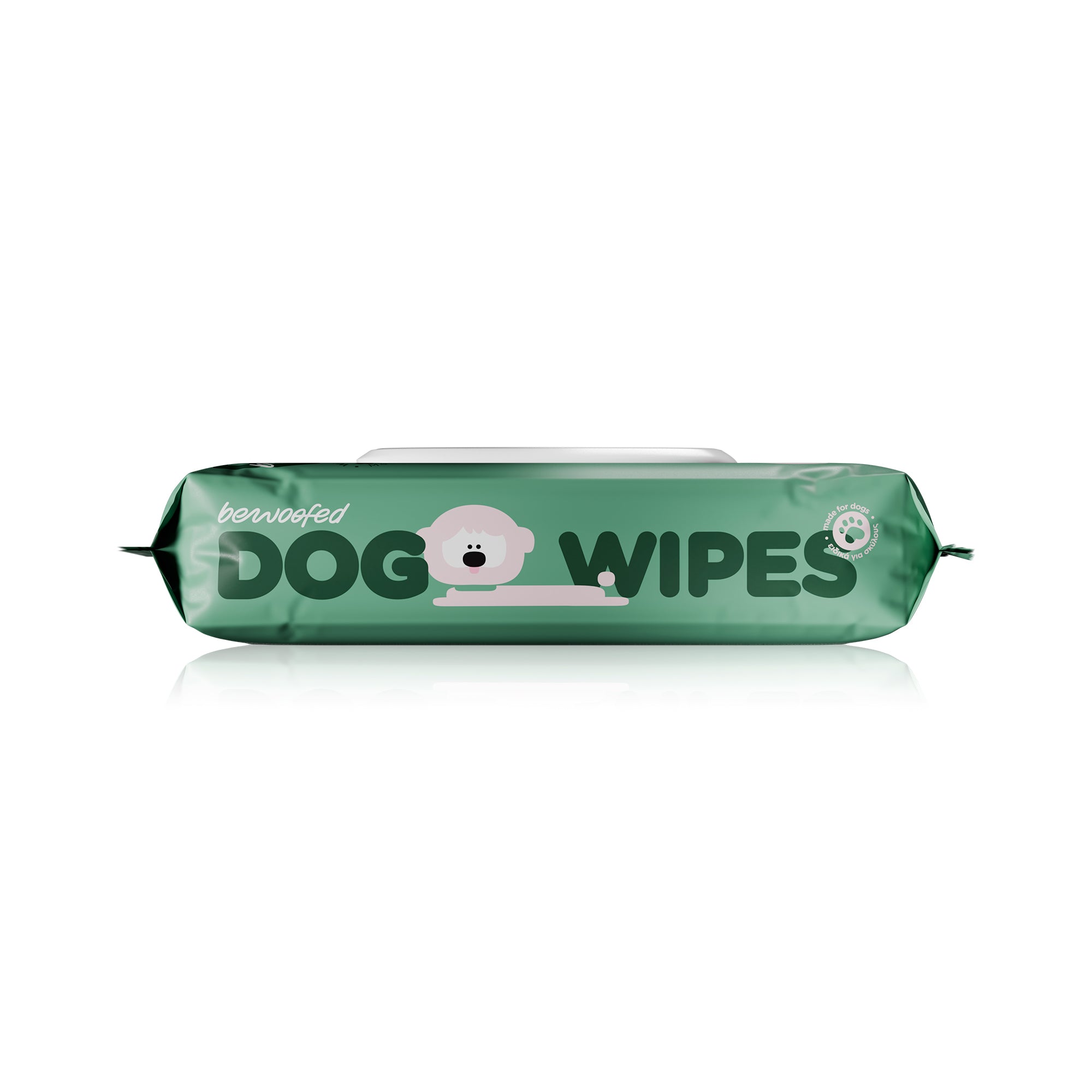 Dog Wipes from Biodegradable Fibers 80pcs - Aloe Vera